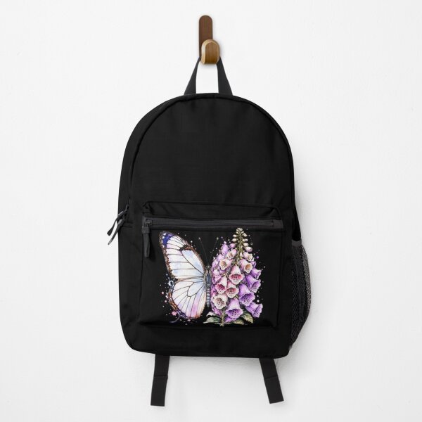 Item preview, Foxglove Butterfly Watercolor Illustration designed and sold by ColorSplash123.