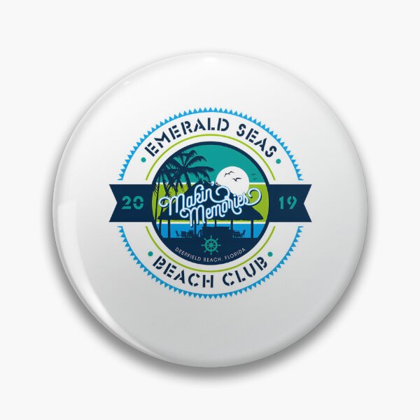 Item preview, Emerald Seas Beach Club Deerfield Beach Florida designed and sold by VerdaStark.