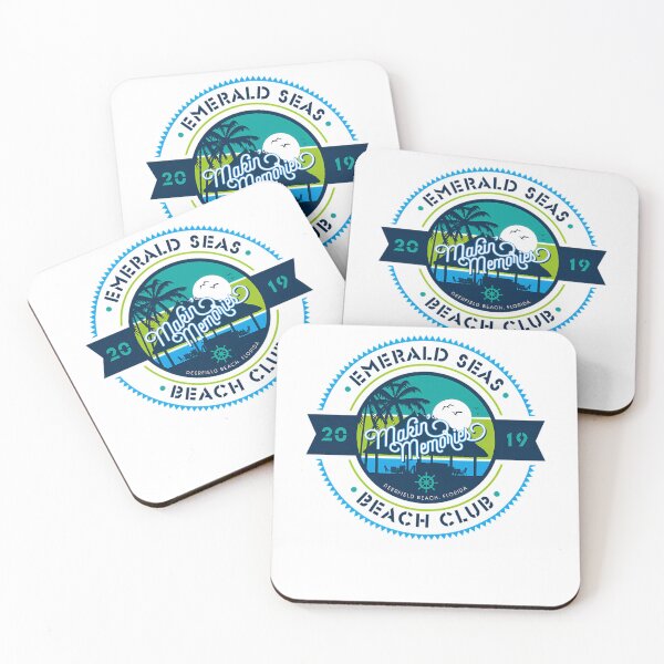 Item preview, Emerald Seas Beach Club Deerfield Beach Florida designed and sold by VerdaStark.