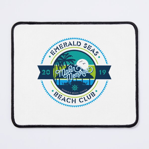 Item preview, Emerald Seas Beach Club Deerfield Beach Florida designed and sold by VerdaStark.