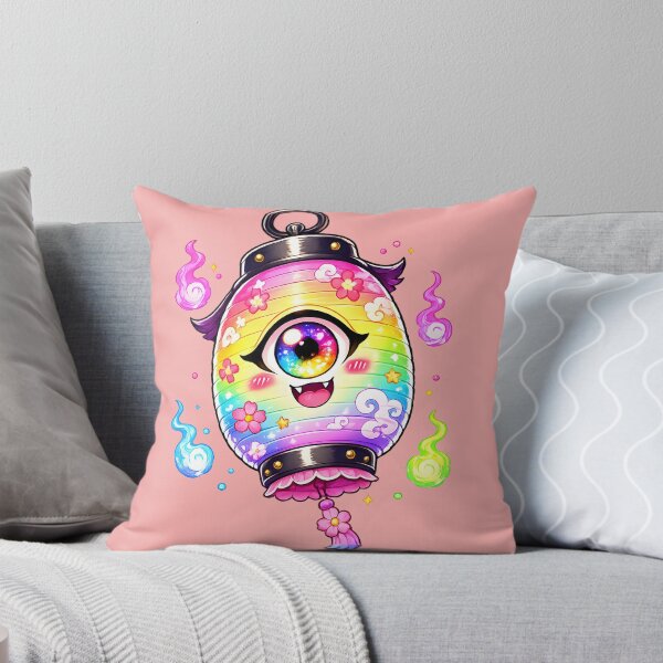 Item preview, Rainbow Chochin Obake Yokai Lantern designed and sold by OddGarage.