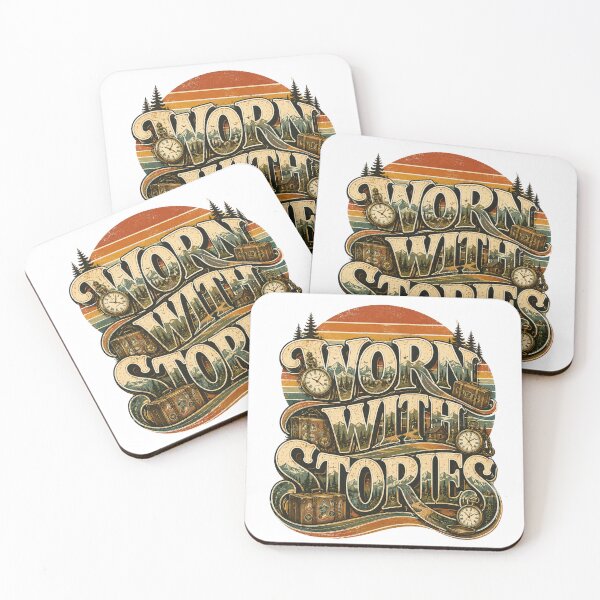 Item preview, Worn With Stories – Vintage Travel & Time Adventure designed and sold by Golden Era Studio.