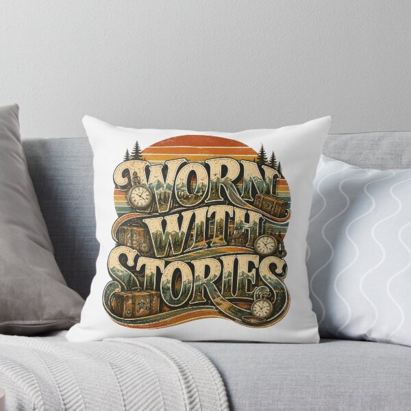 Item preview, Worn With Stories – Vintage Travel & Time Adventure designed and sold by Golden Era Studio.