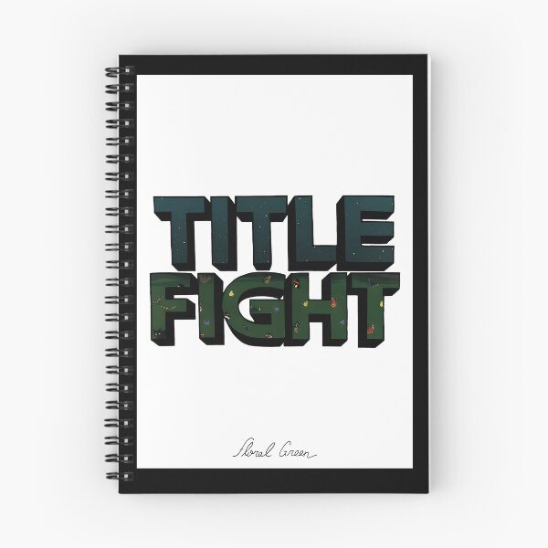 Item preview, Title Fight Floral Green Artwork Poster designed and sold by JustinaWiza1.