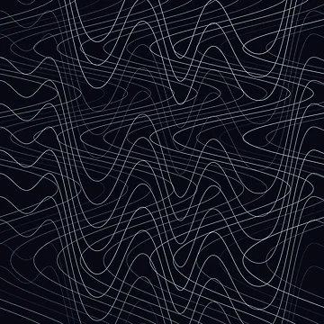 Artwork thumbnail, Abstract Deep Sea Blue Distorted Pattern by GraphyLab