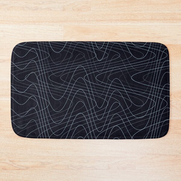 Item preview, Abstract Deep Sea Blue Distorted Pattern designed and sold by GraphyLab.