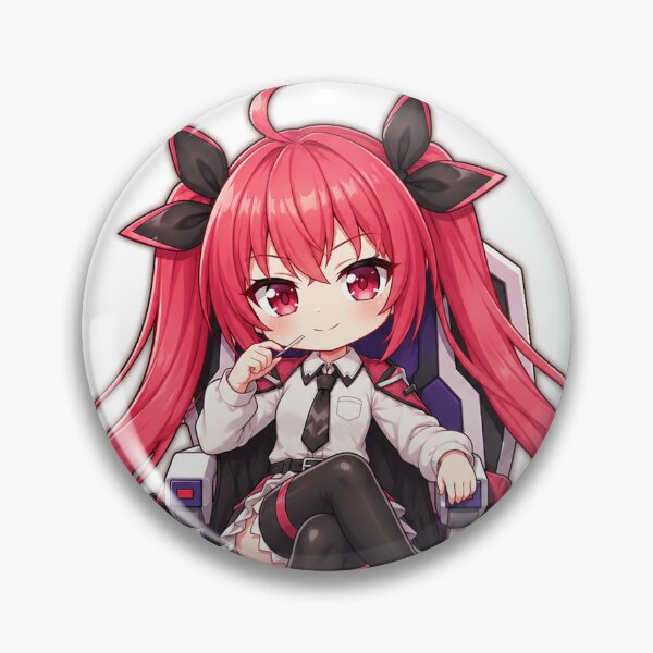 Item preview, Kotori Itsuka Crimson Commander Chibi cute 2d pixel art character design illustration designed and sold by sabartgunpla.