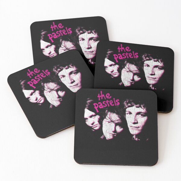 Item preview, The Pastels Indie Pop Pink Monochrome Band designed and sold by VerdaStark.