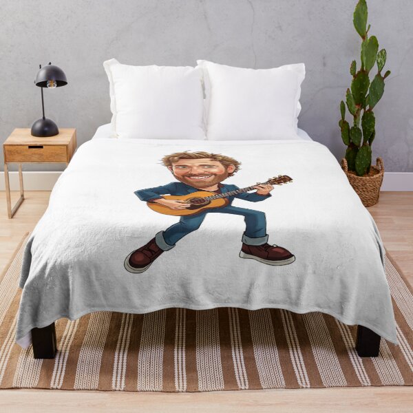 Item preview, Glen Hansard Cartoon Guitarist Illustration designed and sold by muhammadkhafidh.