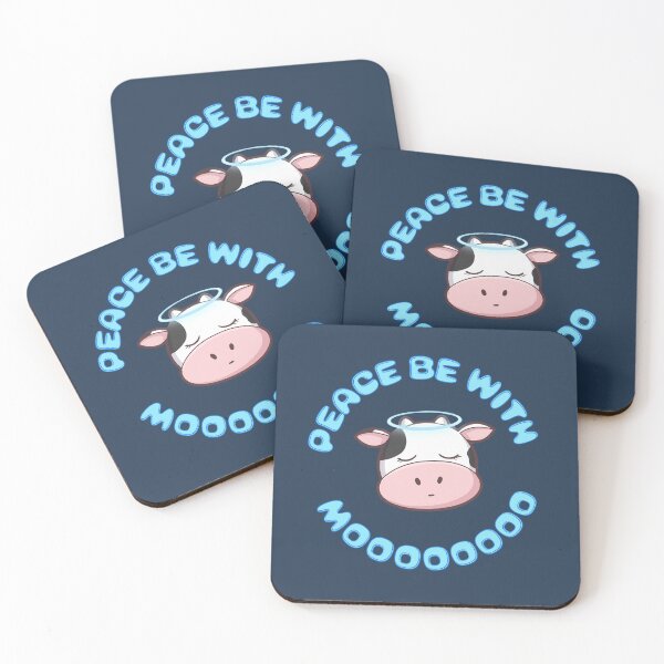 Item preview, Peace Be With Moo designed and sold by Turtle-D-Tee.