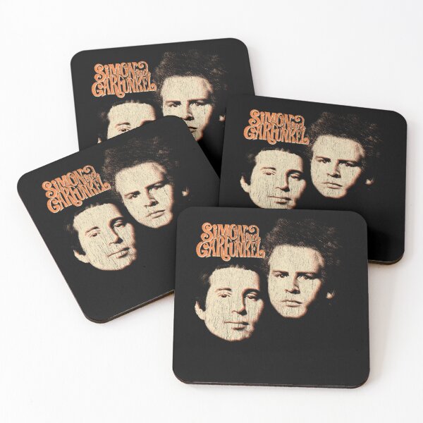 Item preview, Simon And Garfunkel Folk Rock Orange Portrait designed and sold by VerdaStark.