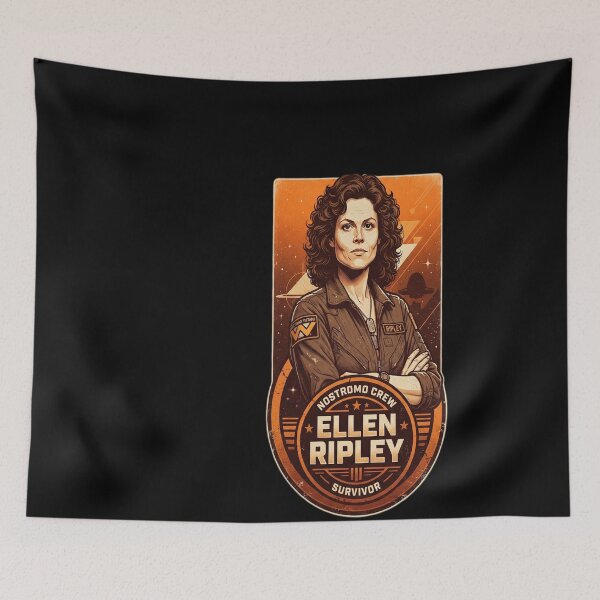 Item preview, Retro Ellen Ripley Alien Tribute designed and sold by judithdaley.