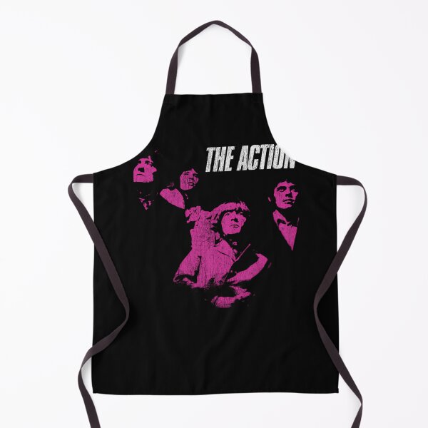 Item preview, The Action Mod Band Pink Distressed Typography designed and sold by VerdaStark.