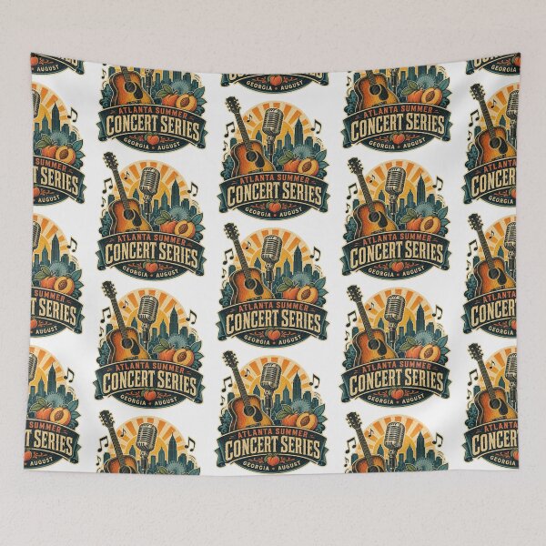 Item preview, Atlanta Summer Concert Series designed and sold by Combat Skies.