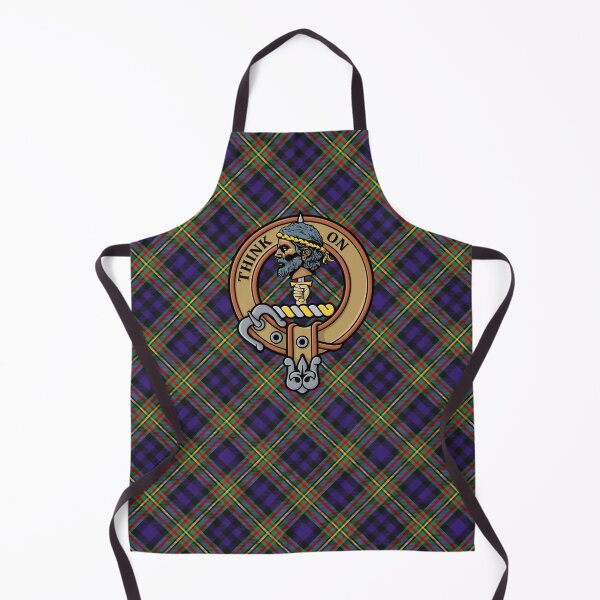 Item preview, Clan MacLellan Crest over Modern Tartan designed and sold by sifis.
