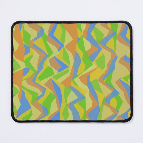Item preview, Retro Café Angular Geometric Wavy Pattern designed and sold by GraphyLab.
