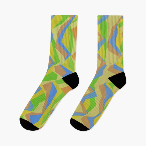 Item preview, Retro Café Angular Geometric Wavy Pattern designed and sold by GraphyLab.