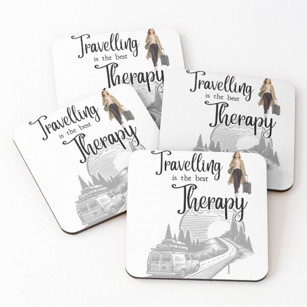 Item preview, Travelling is the best Therapy designed and sold by N1C0L3SL1F3.