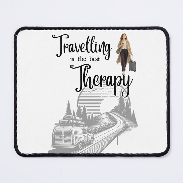 Item preview, Travelling is the best Therapy designed and sold by N1C0L3SL1F3.