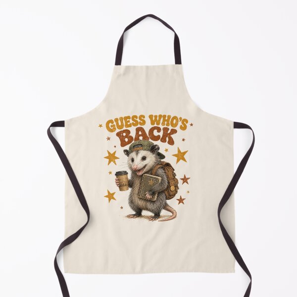 Item preview, Guess Who's Back Opossum Back To School Funny Retro Shirt designed and sold by Yellowriversss.
