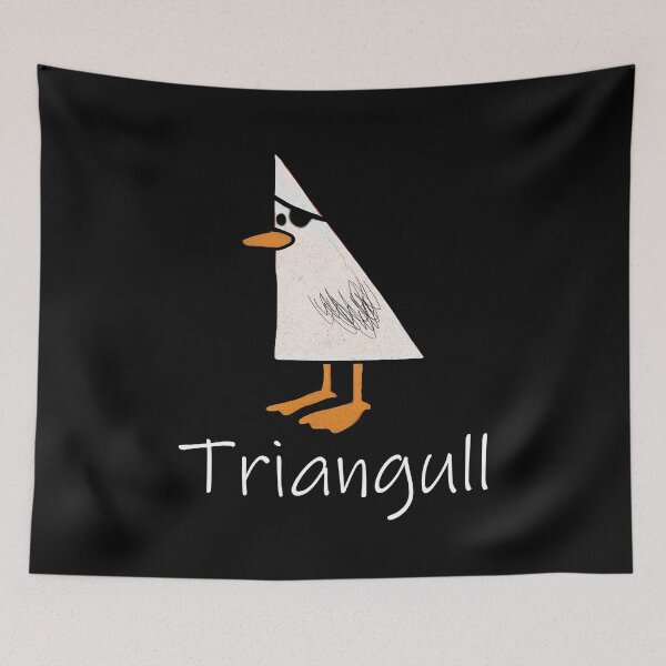 Item preview, Triangull - Fumy Triangle Seagull Bird Geometric Math Meme designed and sold by Mado Shop.