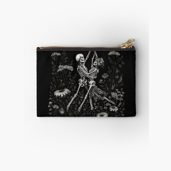 Item preview, Romantic Dancing Skeleton Floral Gothic Vintage T-Shirt designed and sold by Turtlazcyx.