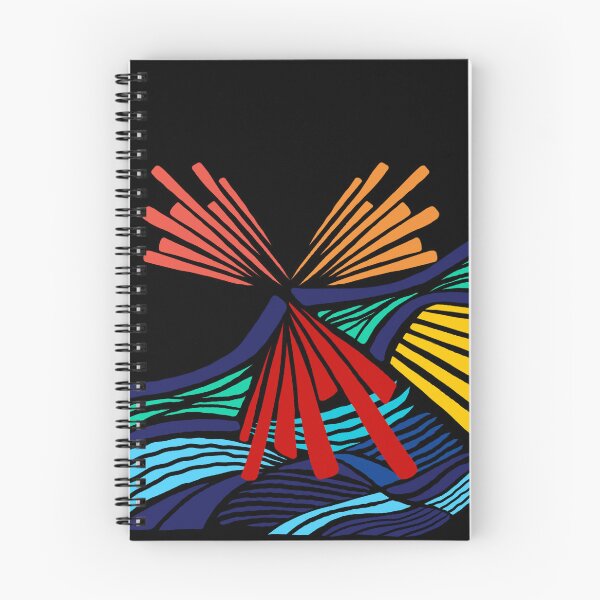 Item preview, Abstract Sunrise Over Ocean Waves designed and sold by SaraPixels.