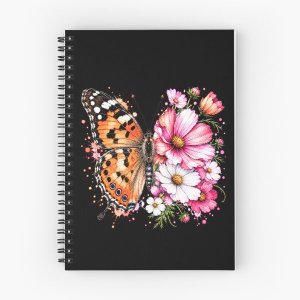 Item preview, Cosmos Butterfly Watercolor Illustration designed and sold by ColorSplash123.