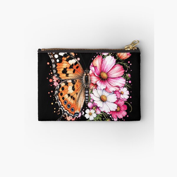 Item preview, Cosmos Butterfly Watercolor Illustration designed and sold by ColorSplash123.