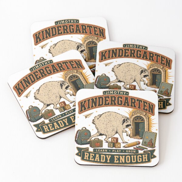 Item preview, Jimothy Raccoon Kindergarten Teacher Shirt, Funny Comfort Colors Back to School Tee, Funny Comfort Colors Forest Ranger Gift designed and sold by imad1hkf.
