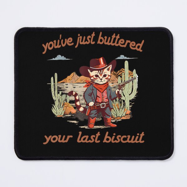 Item preview, Feline Outlaw in Desert Landscape designed and sold by PaulUllrich.