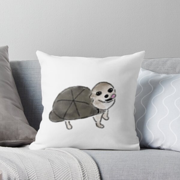 Item preview, Funny Dog Wearing Cap Like Turtle Shell Art designed and sold by raun.draw.