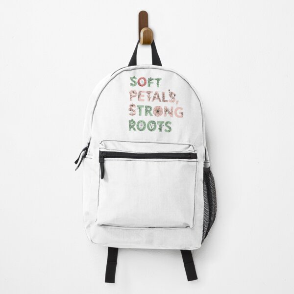 Item preview, Soft Petals Strong Roots Floral Typography Art designed and sold by Dzblack.