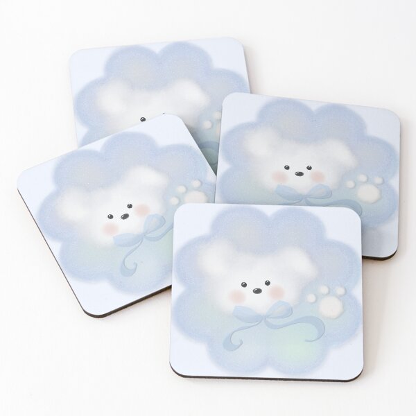 Item preview, Blue Sky Cloud & Puppy Dog Seamless Pattern designed and sold by socreatively.