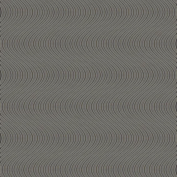 Artwork thumbnail, Abstract Forest Green Distorted Wave Pattern by GraphyLab