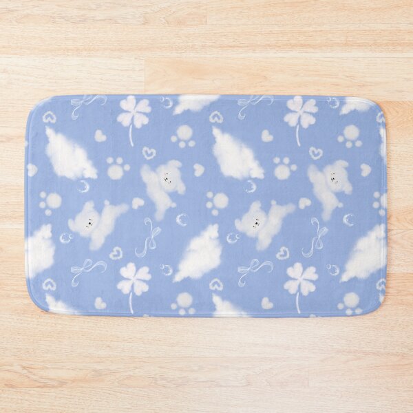Item preview, Blue Sky Cloud & Puppy Dog Seamless Pattern designed and sold by socreatively.