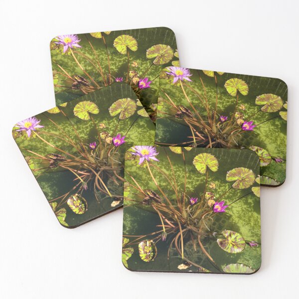 Item preview, Pink Flowers with Green Background designed and sold by somebody who lived.
