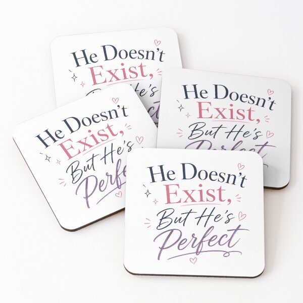 Item preview, He Doesnt Exist But Hes Perfect Funny Book Lover designed and sold by slestore.