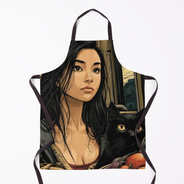Item preview, Lady and cat designed and sold by ArtifactsLab.