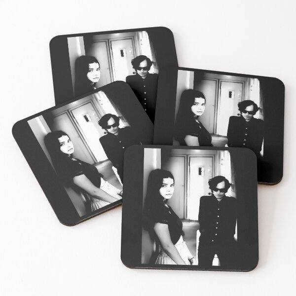 Item preview, High Contrast Portrait of Duo in Doorway designed and sold by PaulUllrich.