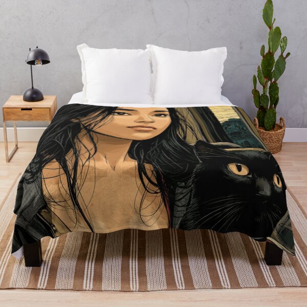 Item preview, Lady and cat designed and sold by ArtifactsLab.