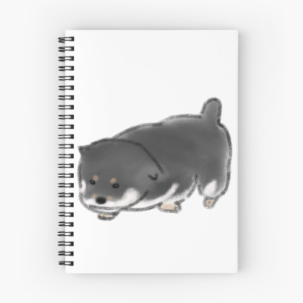 Item preview, Cute Black Tan Shiba Attack Stance Dog Art designed and sold by raun.draw.