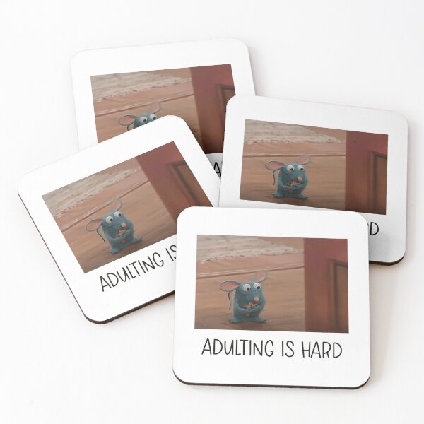 Item preview, Adulting Is Hard designed and sold by ShopCrispCos.