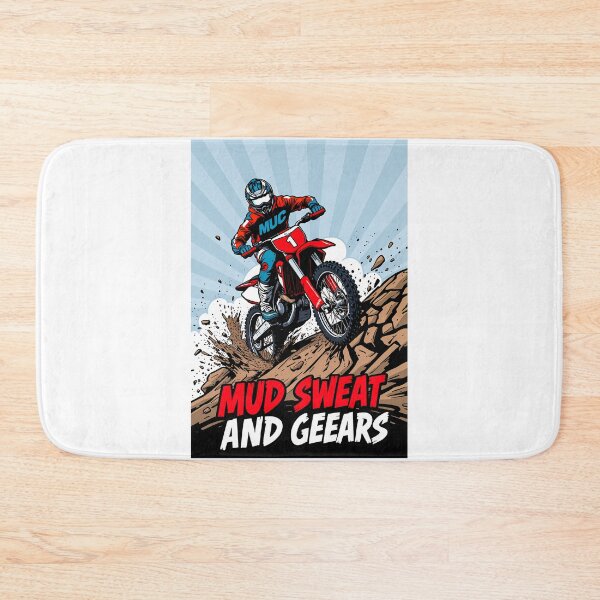 Item preview, Pop Art Motocross Thumper Hill Climb Off Road Graphic designed and sold by RevUpDesign.