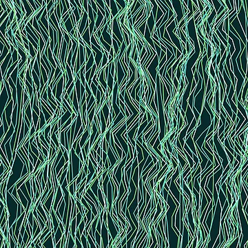 Artwork thumbnail, Abstract Winter Ocean Angular Line Pattern by GraphyLab