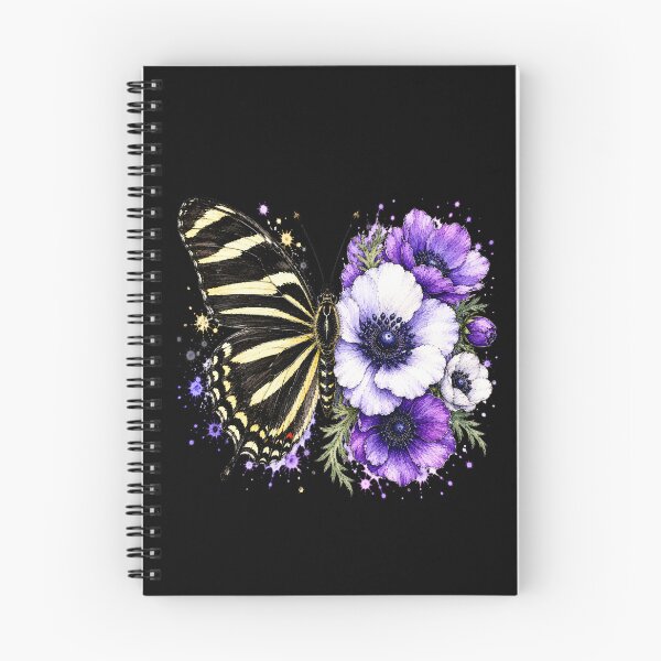 Item preview, Anemone Butterfly Watercolor Illustration designed and sold by ColorSplash123.