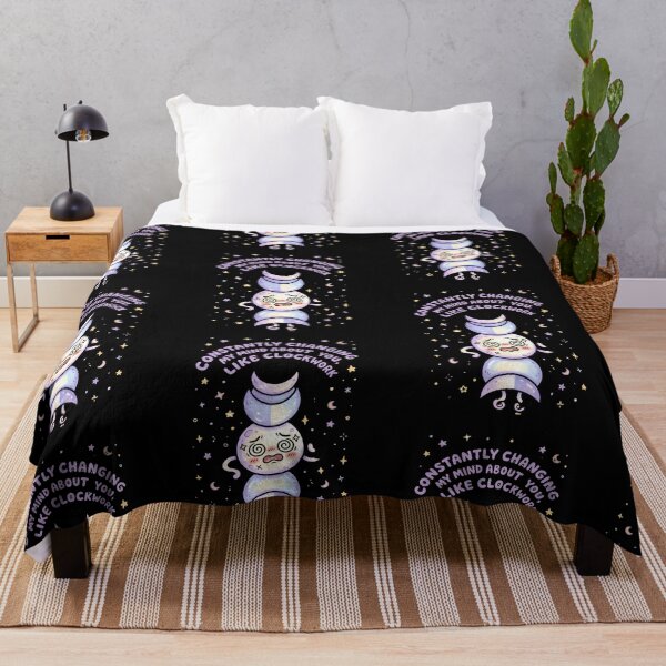 Item preview, Constantly Changing My Mind About You, Like Clockwork - Moon Phases Design designed and sold by KansydMerch.