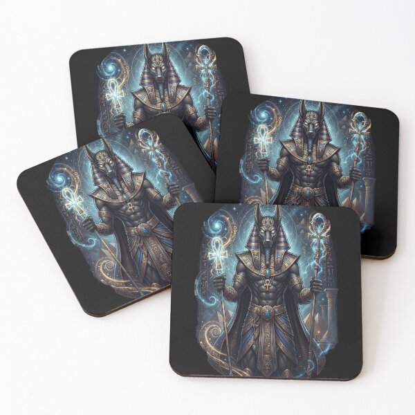 Item preview, Anubis God of the Afterlife | Epic Egyptian designed and sold by ELAINEMARTIN72.