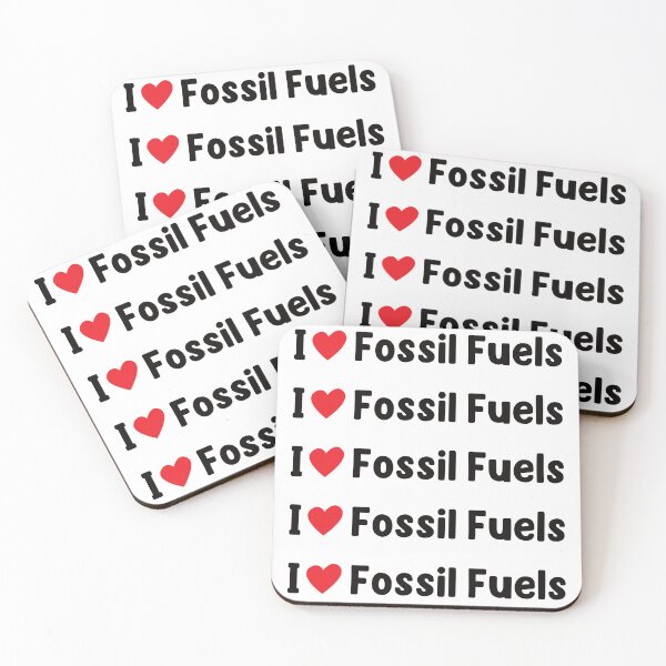 Item preview, I Love Fossil Fuels designed and sold by the-craft-shop.