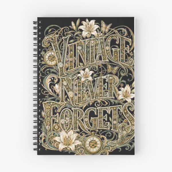 Item preview, Vintage Never Forgets – Antique Time & Botanical Art designed and sold by Golden Era Studio.